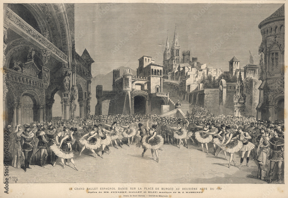 Massenet - Cid - Ballet. Date: 1885