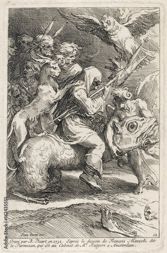 Obraz na plátně Going to the Sabbat. Date: circa 1530