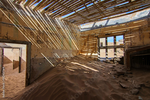 The ghost town of Kolmanskop, Namibia