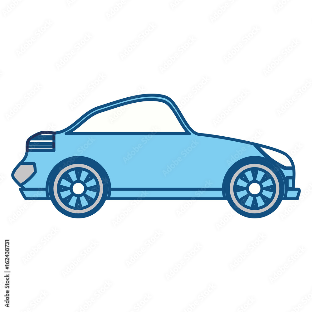 isolated sport car icon vector illustration graphic design