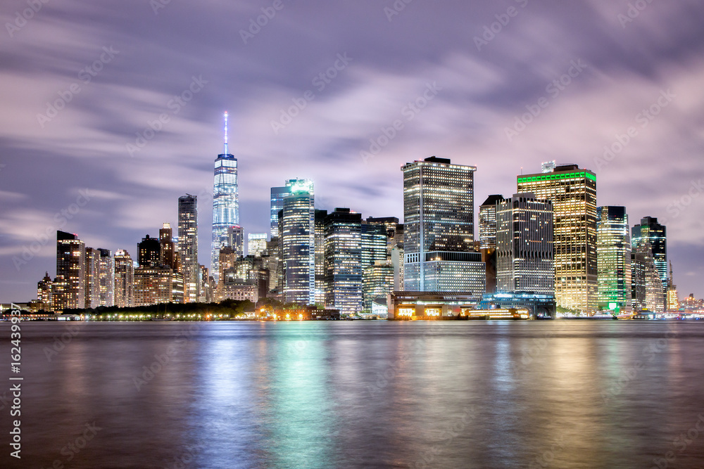 New York City at Night - Lower Manhattan