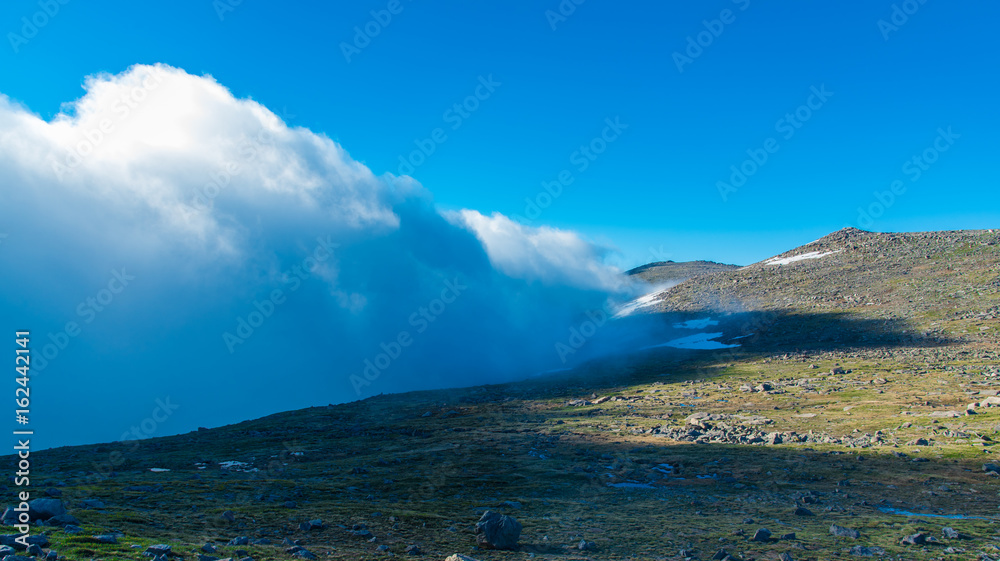 Mount Evans Summit Cloud Wall