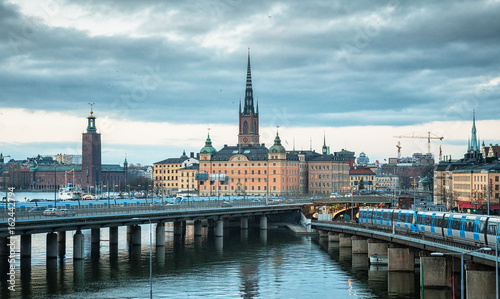 Old town of Stockholm, Sweden photo