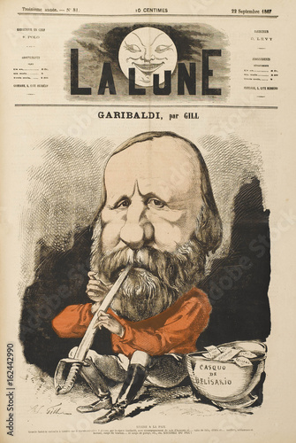 Giuseppe Garibaldi. Date: 1807 - 1882