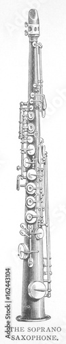 Soprano Saxophone. Date: 1897