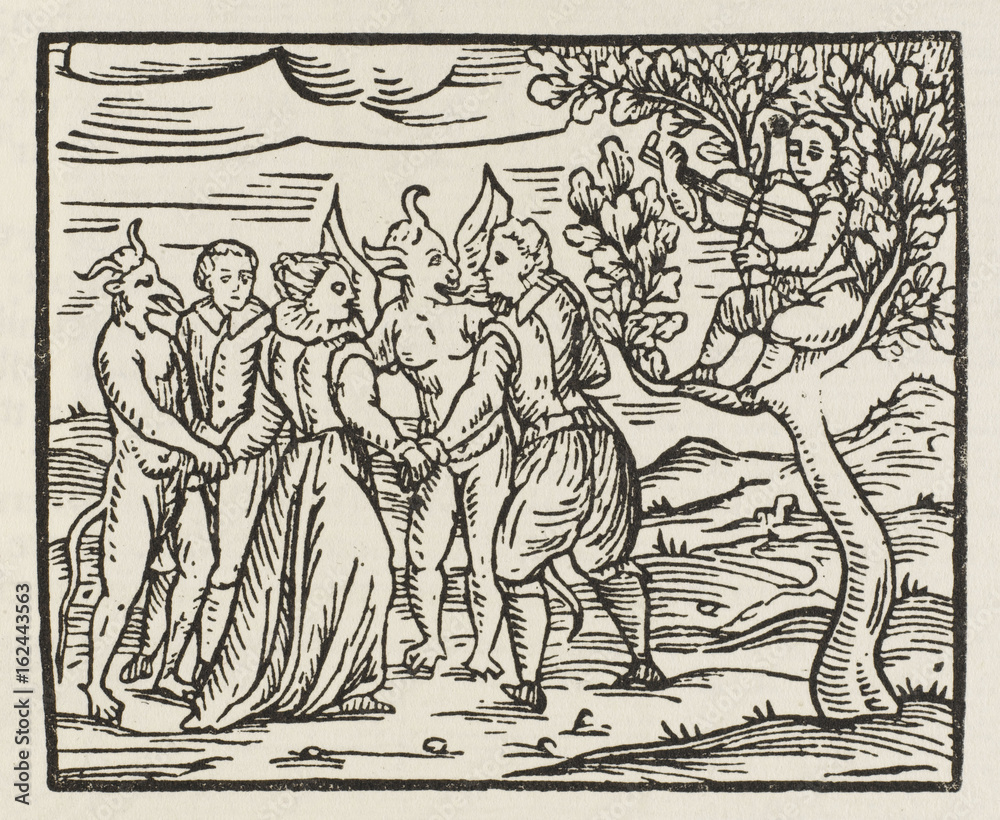 Witches Dance with Demon. Date: 1626