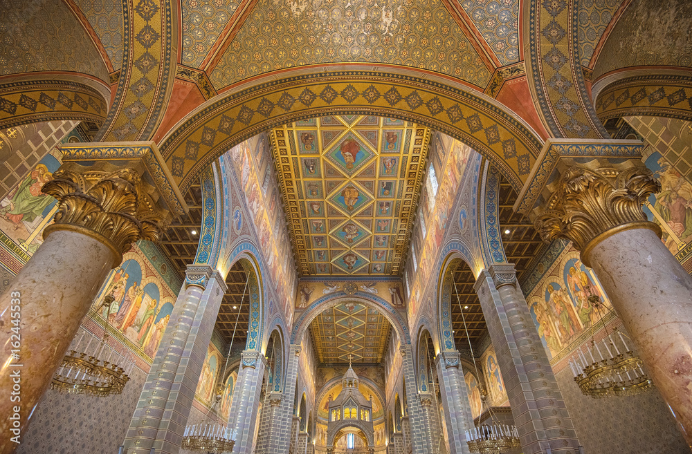 Interior of Pecs Cathedral