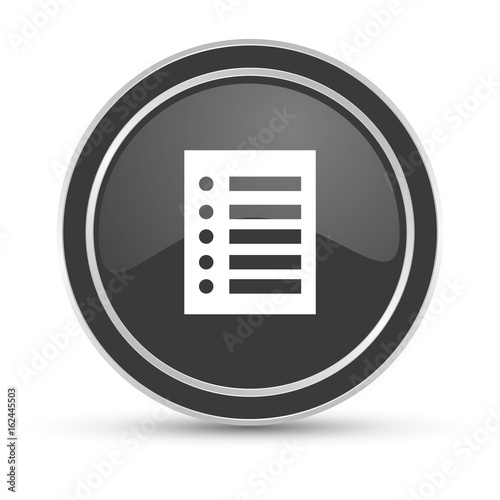 Schwarzer Button - Liste