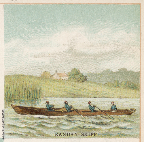 Randan Skiff. Date: circa 1880 photo