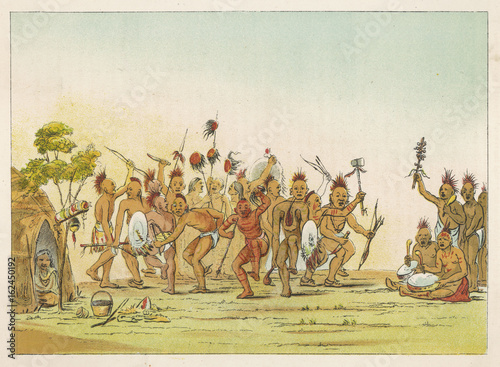 Racial - Dance Battle 1830. Date: circa 1830