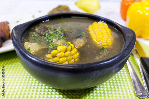 Ajiaco soup-Sopa