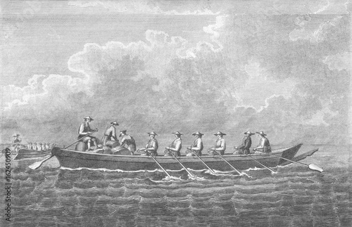Boat of Tartar People. Date: 1787