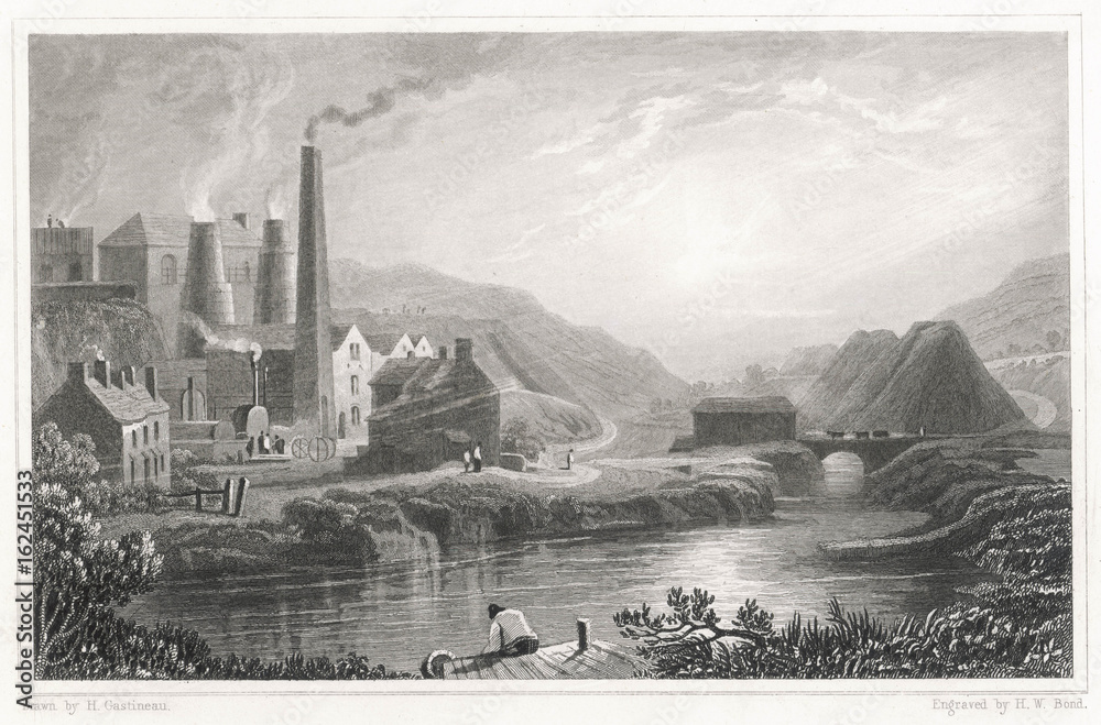 Industrial Landscape. Date: 1830