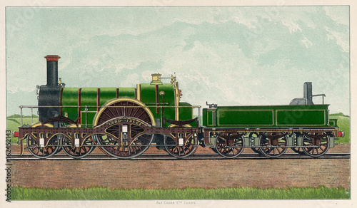 Great Western Rail - 1850. Date: 1850 photo