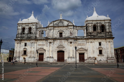 Leon Cathedral in Nicaragua, the biggest cathedral in Central America