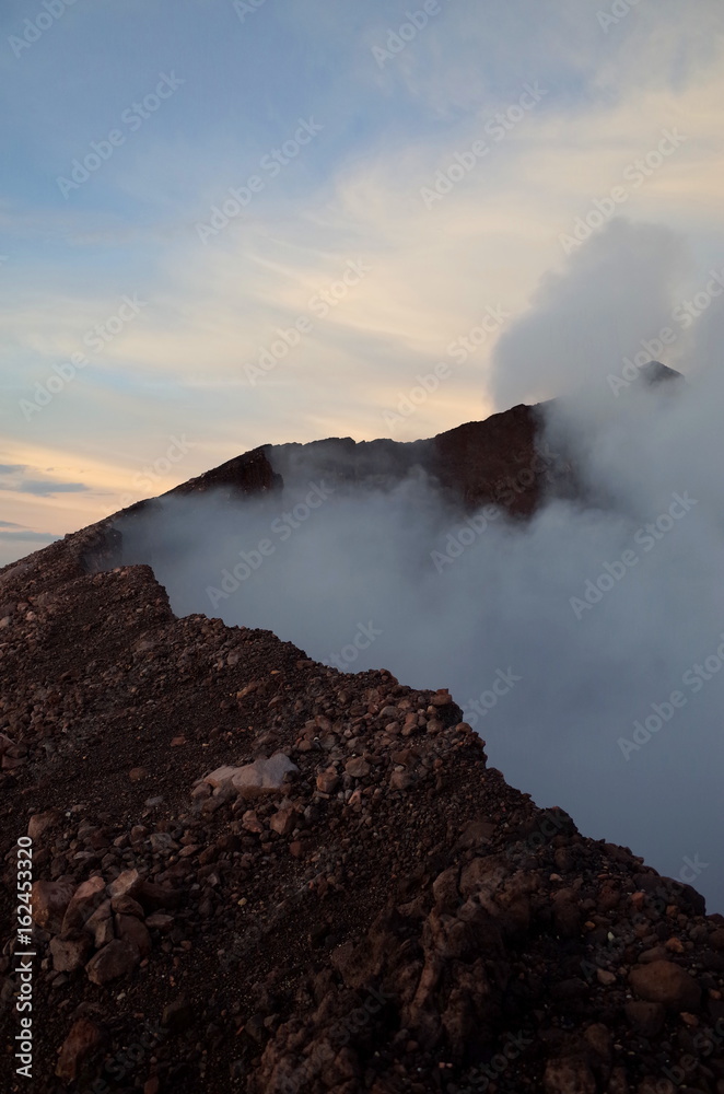 Fototapeta premium Volcan Telica near Leon in Nicaragua, an active volcano