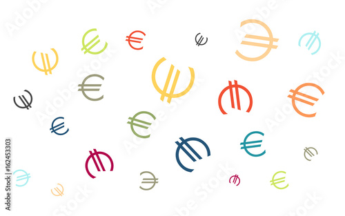 Viele bunte Euros