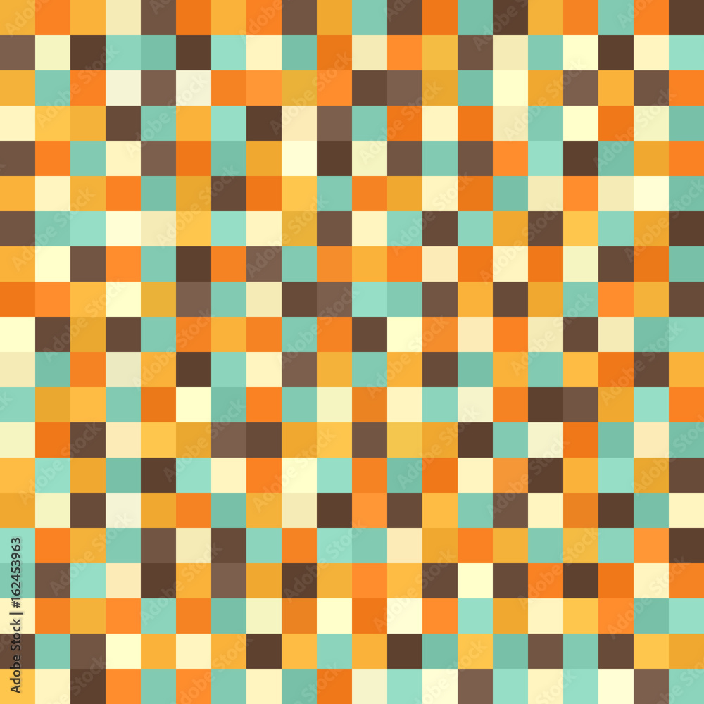 Pixel pattern. Vector seamless retro pixel art background Pixel pattern. Vector seamless retro pixel art background