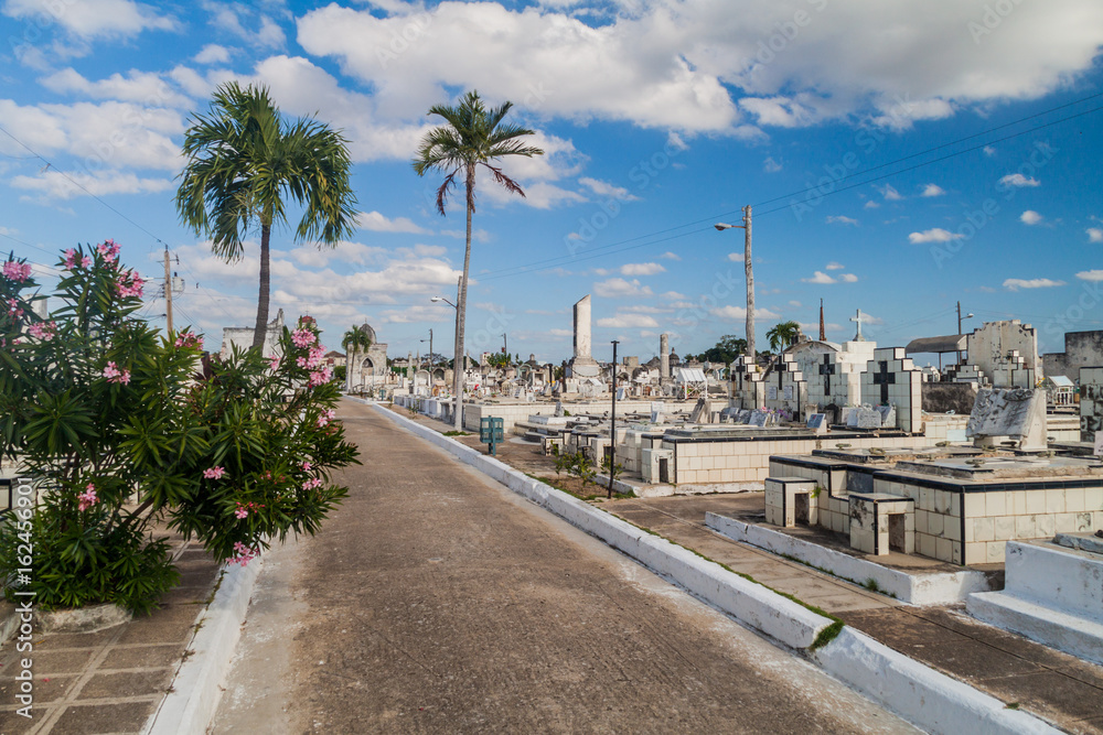 Cemetery in Camaguey, Cuba