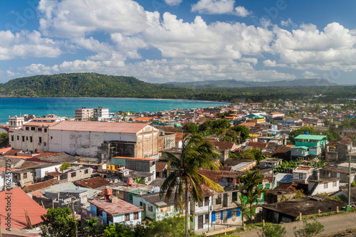 Arial view of Baracoa  Cuba