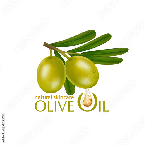 Olive oil organics natural skin care cosmetic 