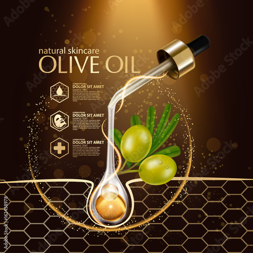 Olive oil organics natural skin care cosmetic 