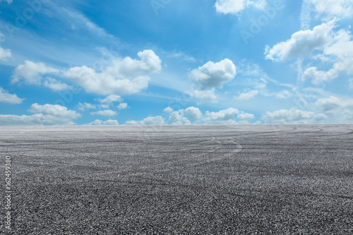new asphalt road and sky © ABCDstock