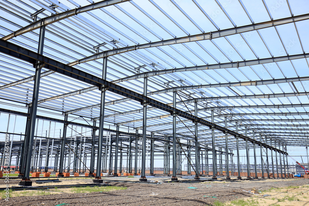 Obraz premium The steel structure