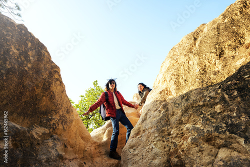 Couple Exploring Trip Holiday Concept