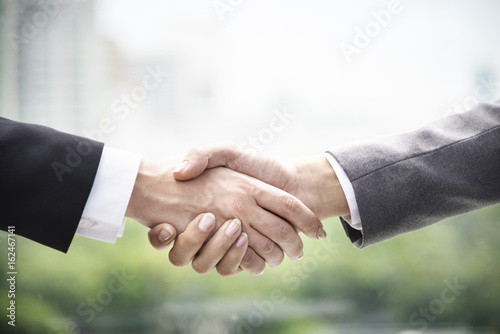 Handshake Businesswoman Colleagues Deal Concept