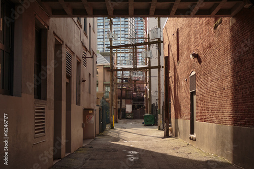 Photo of alley in Downtown Vancouver, BC
