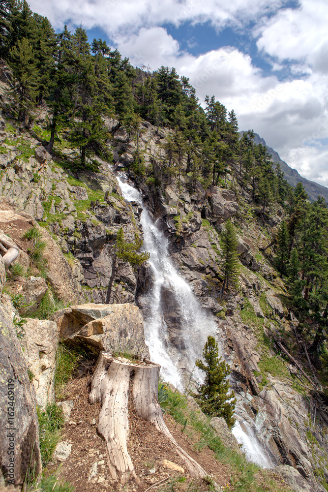 pontresina waterfall