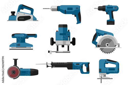 Electric tools set