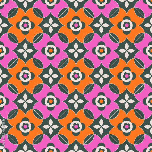 seamless retro pattern