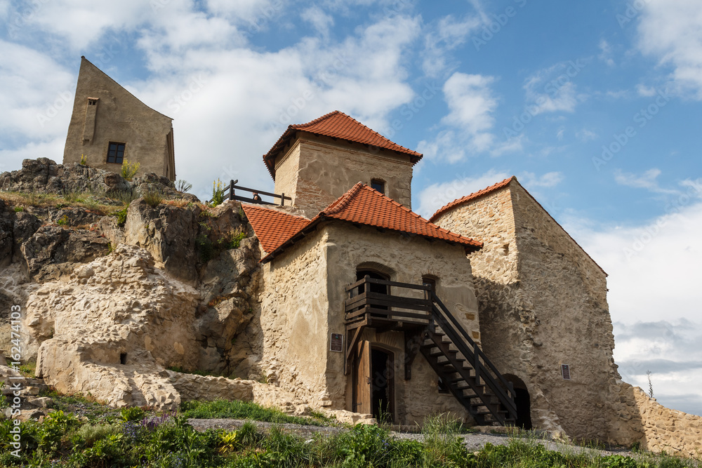 Ruined castle of Rupea, Romania