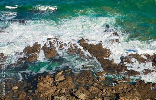 Australian Landscape Great Ocean Road drone aerial view rocky coastline