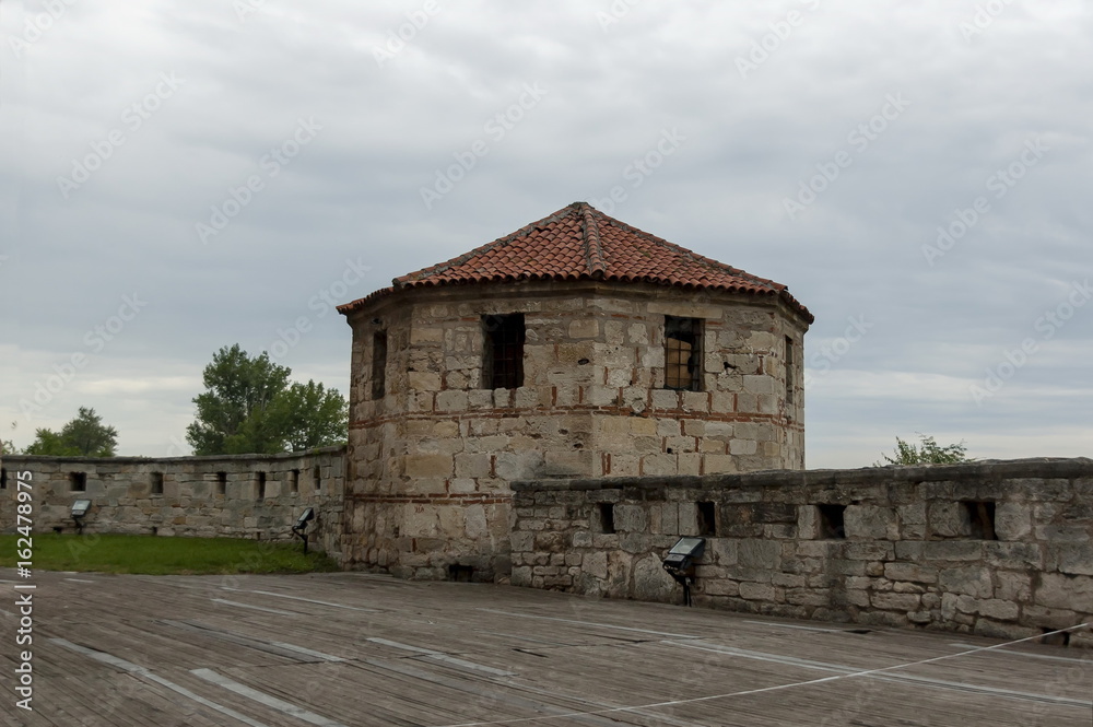 Inside view of the medieval fortress Baba Vida at Danube River in Vidin town, Bulgaria Inside view of the medieval fortress Baba Vida at Danube River in Vidin town, Bulgaria