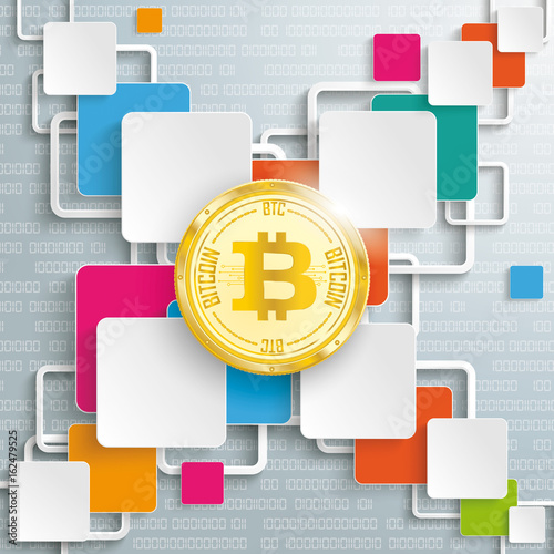 Rectangles Squares Cross Bitcoin Coin Data