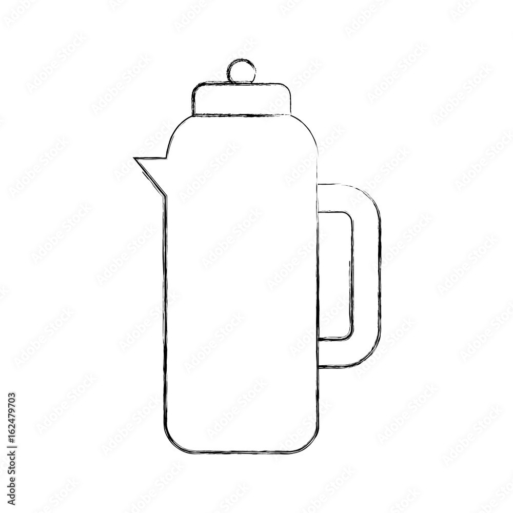 coffee teapot isolated icon vector illustration design coffee teapot isolated icon vector illustration design