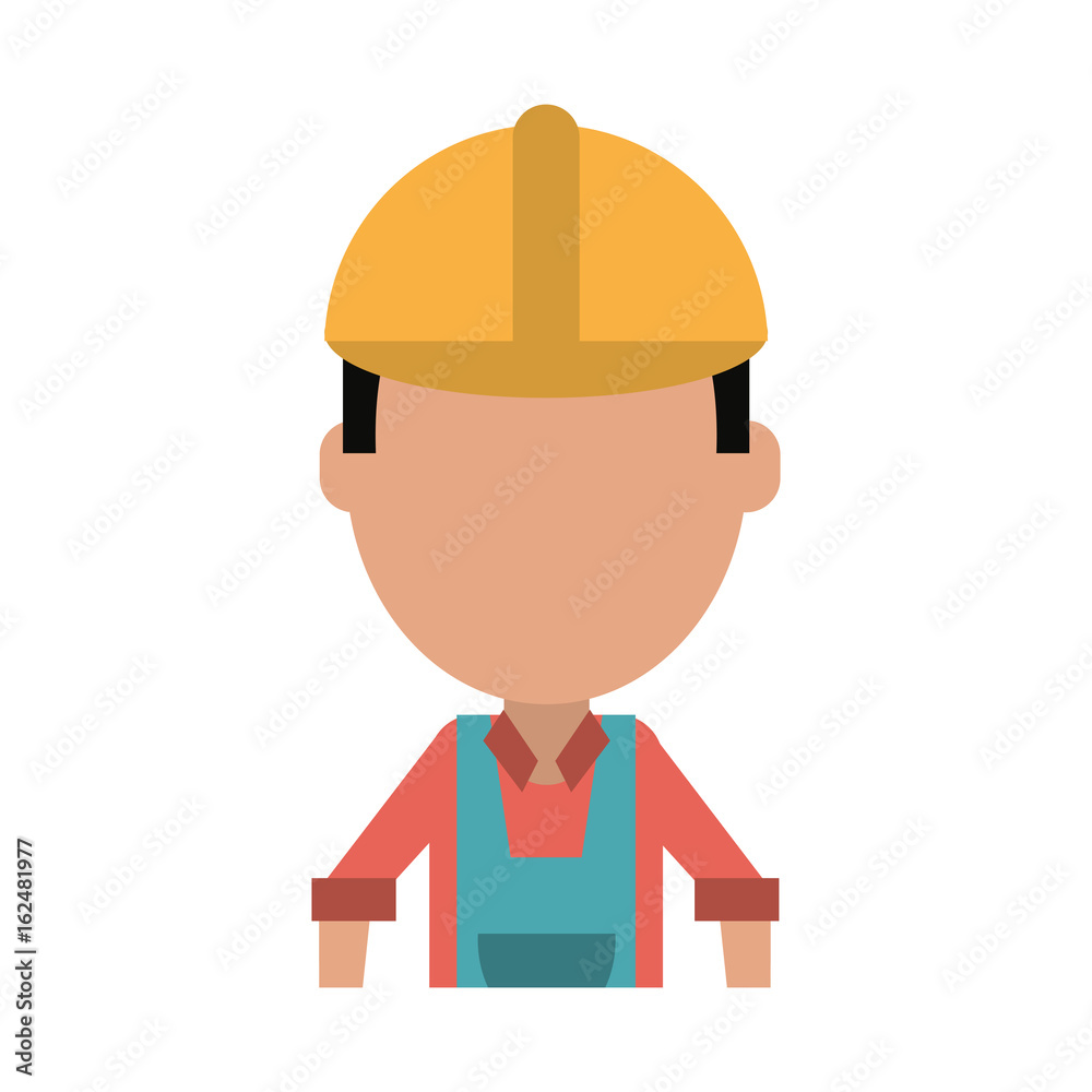 engineer construction or factory worker icon image engineer construction or factory worker icon image