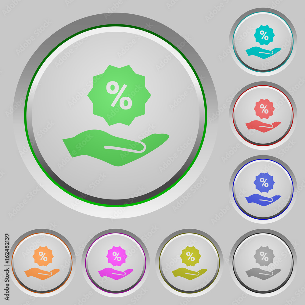 Discount services push buttons Discount services push buttons