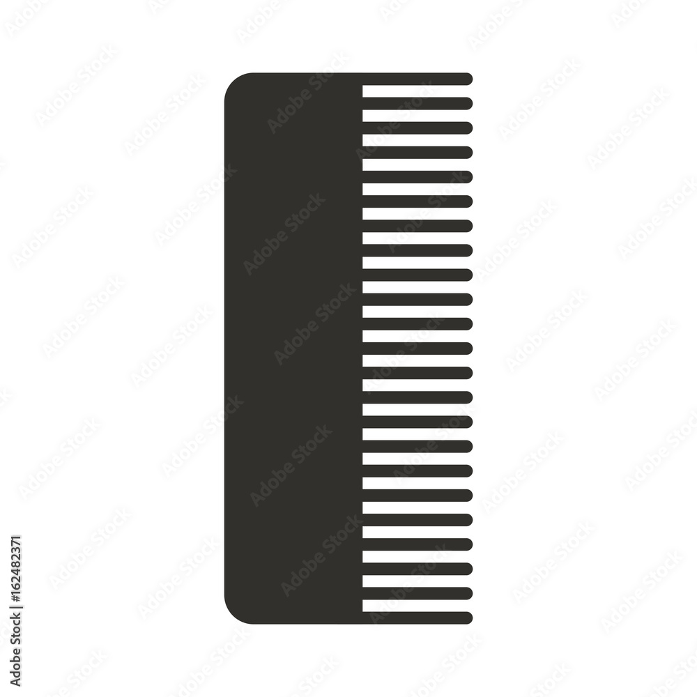 barbershop comb isolated icon vector illustration design barbershop comb isolated icon vector illustration design