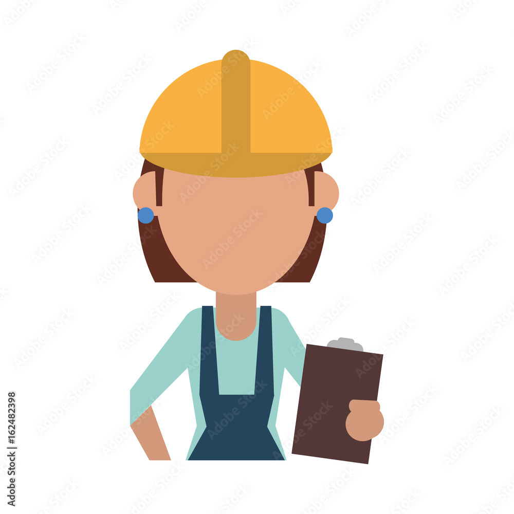 engineer construction or factory worker icon image engineer construction or factory worker icon image
