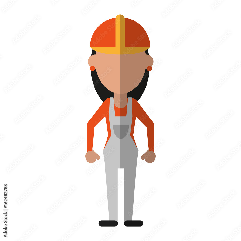 engineer construction or factory worker icon image engineer construction or factory worker icon image