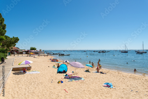 BASSIN D'ARCACHON (France), presqu'île du Cap Ferret photo