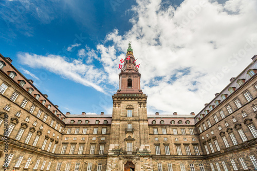 Canvas Print Christiansborg Palace, Copenhagen, Denmark