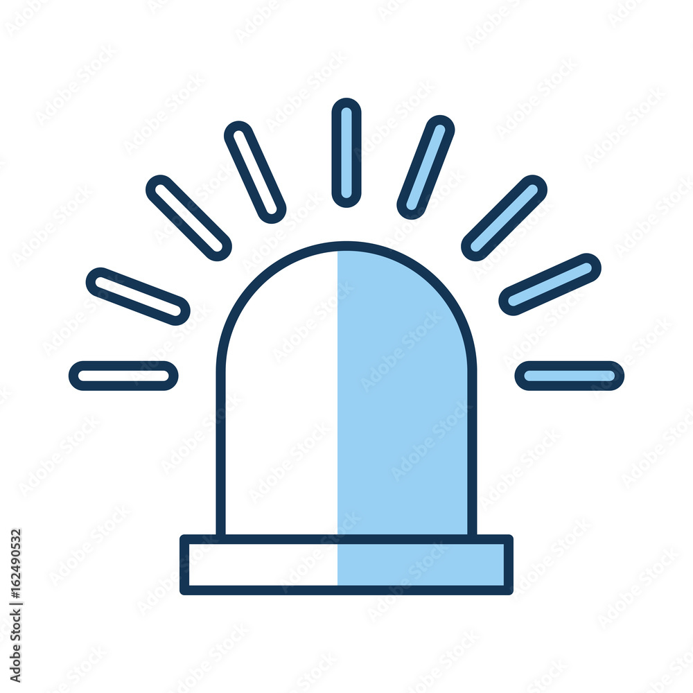 siren alert isolated icon vector illustration design siren alert isolated icon vector illustration design
