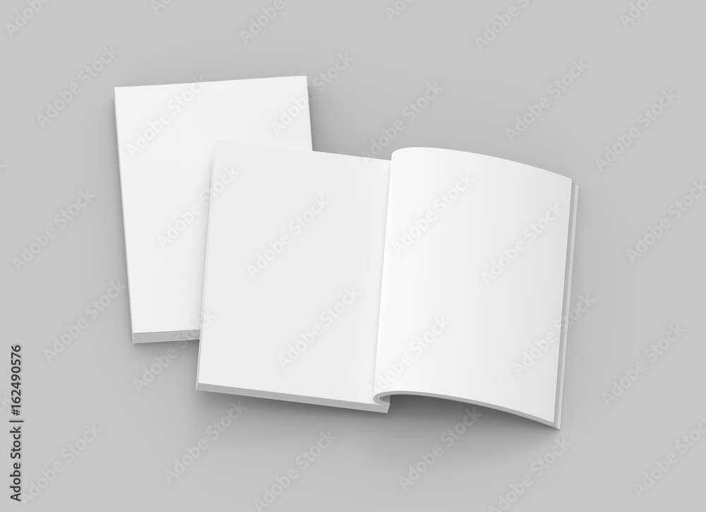 Naklejka premium blank books design