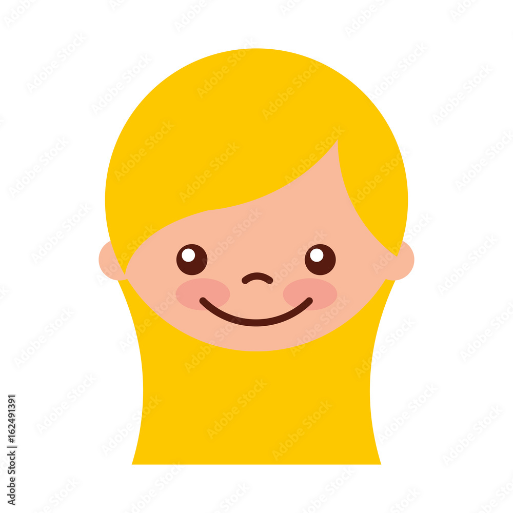 cute girl character icon vector illustration design cute girl character icon vector illustration design