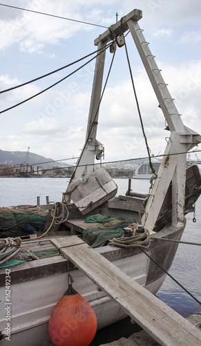 detail of fishing boat